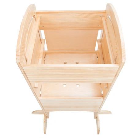 KiddyMoon ST-002 Mebel kitchen helper, natural