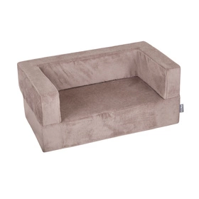 KiddyMoon SBMP-900 Mebel piankowy, ciemnobeżowy: pastelowy beż-miedziany-perła