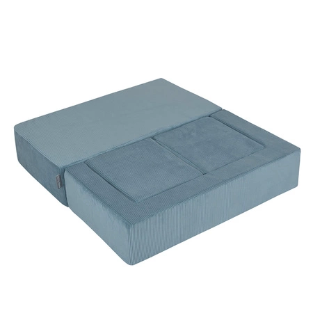 KiddyMoon SBM-2P-660 Mebel piankowy, niebieski