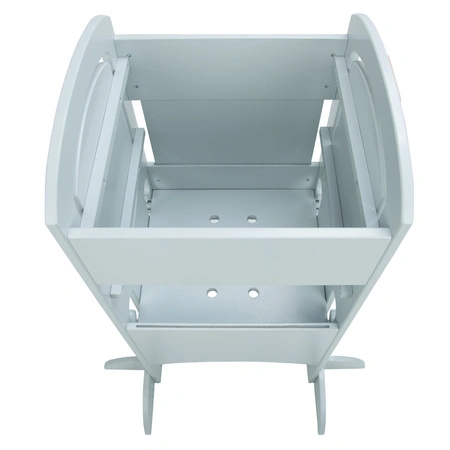 KiddyMoon ST-002 Mebel kitchen helper, szary