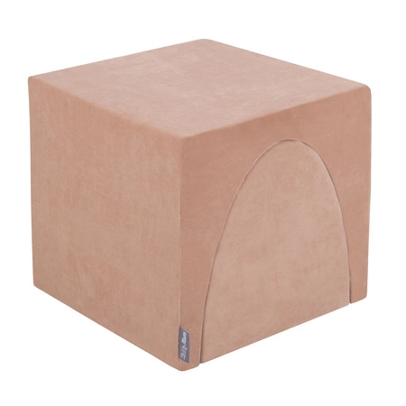 KiddyMoon Piankowy plac zabaw VELVET PPZV-212 Zabawka plac zabaw, róż pustyni