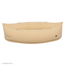 KiddyMoon IP-001 Dmuchana łódka Zabawka sensoryczna, beżowy
