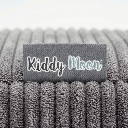 KiddyMoon KFT 700 fotel piankowy z trampoliną ciemnoszary