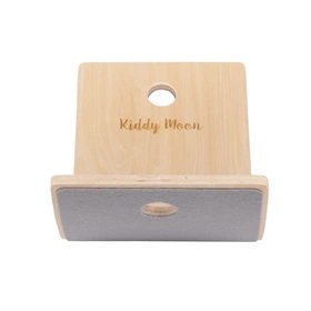 KiddyMoon Deska balansująca BB-004 Zabawka sportowa, natural
