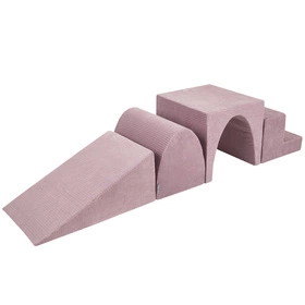 KiddyMoon Piankowy plac zabaw STRIPES PPZVS-244 Zabawka plac zabaw, fioletowy