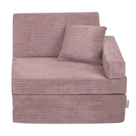 KiddyMoon FOTEL z poduszką KFMP-700 Mebel piankowy, fioletowy