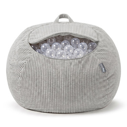 KiddyMoon fotel 2w1 worek na pluszaki