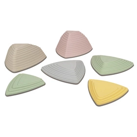 KiddyMoon Kamienie balansujące RS-001 Zabawka sportowa, multicolor