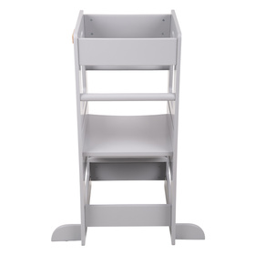 KiddyMoon ST-003 Mebel kitchen helper, szary