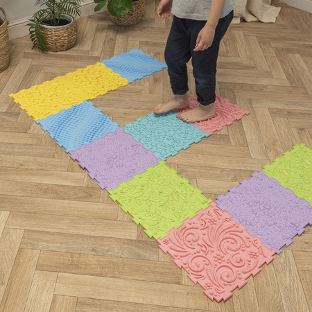KiddyMoon SM-001 Mata Zabawka sensoryczna, multicolor