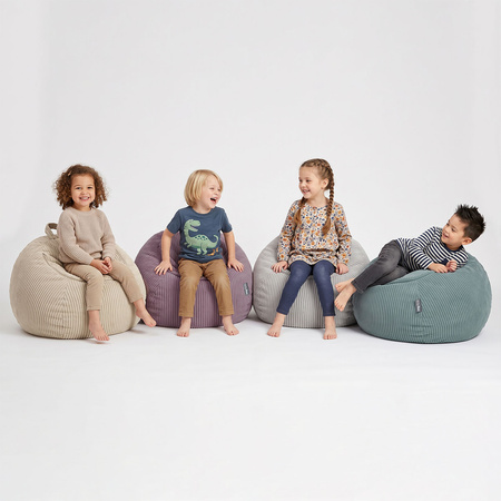 KiddyMoon fotel 2w1 worek na pluszaki