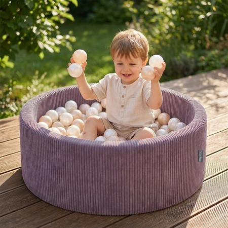 KiddyMoon ANAFI basen piankowy z piłeczkami 7 cm