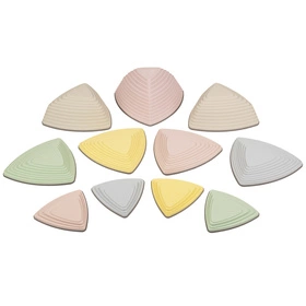 KiddyMoon Kamienie balansujące RS-001 Zabawka sportowa, multicolor