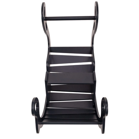 KiddyMoon Bujak dla dzieci WR-001 Zabawka na biegunach, black