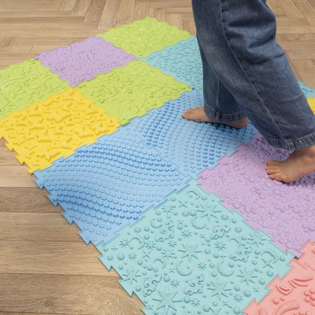 KiddyMoon SM-001 Mata Zabawka sensoryczna, multicolor