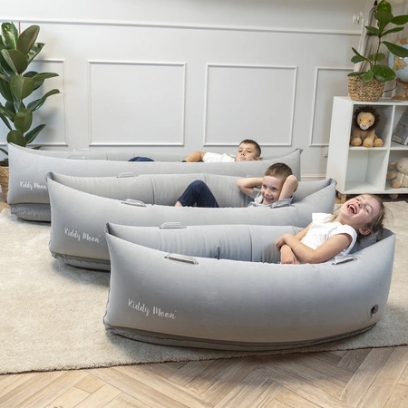 KiddyMoon IP-001 Dmuchana łódka Zabawka sensoryczna, szary