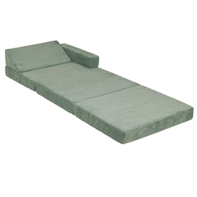 KiddyMoon Fotel KFM-700 Mebel piankowy, zielony