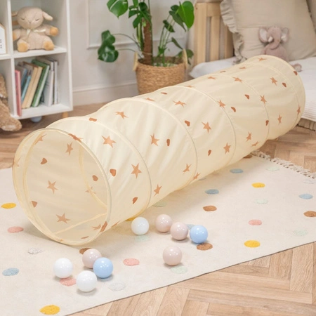 Tunel TT-100X Zabawka tunel, jasny beż