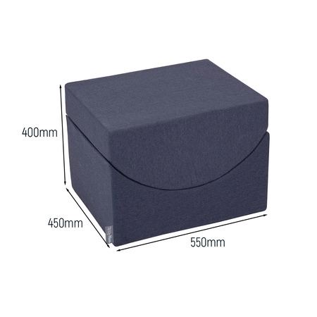 KiddyMoon Piankowy plac zabaw PPZ-222 Zabawka plac zabaw, granatowy