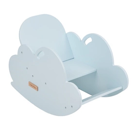 KiddyMoon Bujak AR-002 chmurka Zabawka na biegunach, niebieski