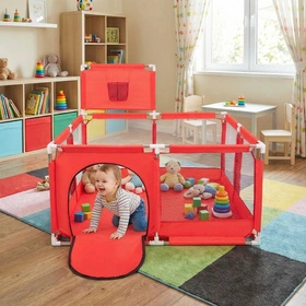  Boisko KK-100X Zabawka kojec, czerwony