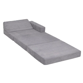 KiddyMoon Fotel KFM-700 Mebel piankowy, ciemnoszary