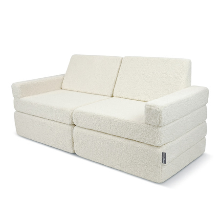 KiddyMoon Kanapa TEDDY KKM-1400 piankowa rozkładana