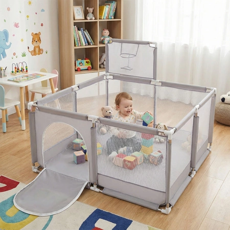 Boisko KK-100X Zabawka kojec, szary