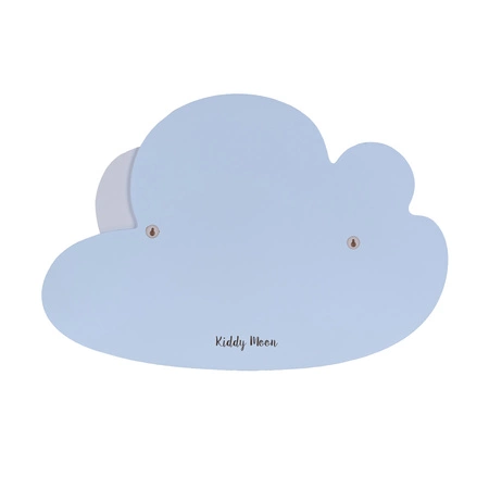 KiddyMoon Relief 3D BR-002 Cloud Akcesoria dekoracje, chmura: niebieski/szary