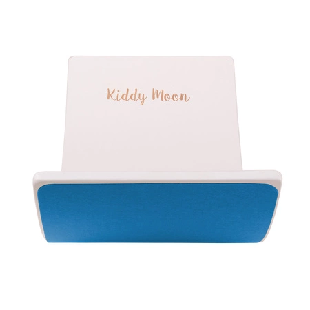 KiddyMoon Deska balansująca BB-002 Zabawka sportowa, white/blue felt
