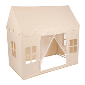 KiddyMoon Domek do zabawy PH-001 Zabawka namiot dla dzieci, natural