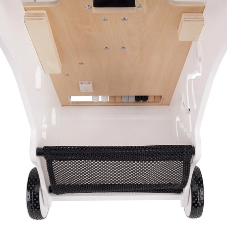 KiddyMoon Chodzik WK-001 Zabawka edukacyjna, czarno-biały
