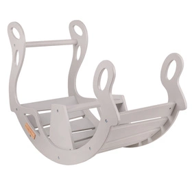 KiddyMoon Bujak dla dzieci WR-001 Zabawka na biegunach, grey