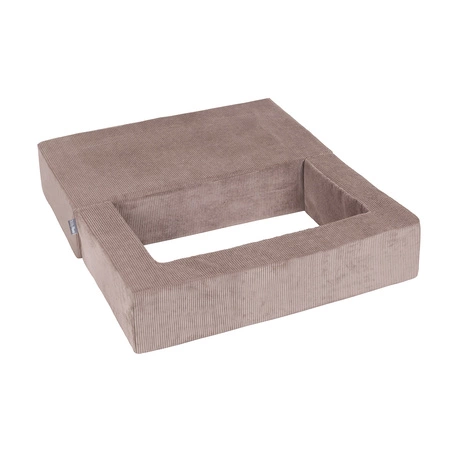 KiddyMoon SBMP-900 Mebel piankowy, ciemnobeżowy: pastelowy beż-miedziany-perła