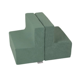 KiddyMoon Piankowy plac zabaw VELVET PPZV-232 Zabawka plac zabaw, zieleń lasu