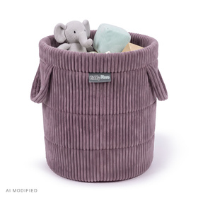 KiddyMoon KM-BIN Zabawka kosz, fioletowy