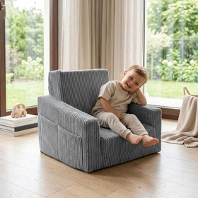 KiddyMoon KM FTR LONG fotelik piankowy 2w1