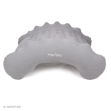 KiddyMoon IR-001 Dmuchany bujak Zabawka sensoryczna, szary