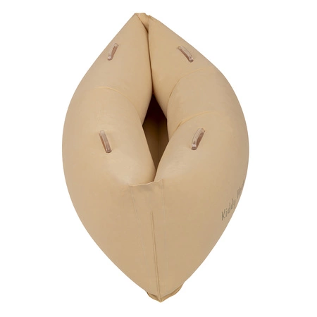 KiddyMoon IP-001 Dmuchana łódka Zabawka sensoryczna, beżowy