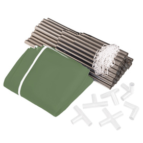 Boisko BO-100X z piłeczkami 6cm Zabawka kojec, zielony: żółty-zielony-niebieski-czerwony-pomarańcz