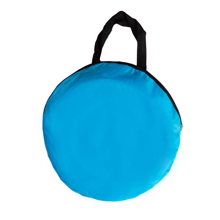 Namiot zamek NZ-100X z piłeczkami 6cm Zabawka namiot dla dzieci, niebieski: biały-żółty-pomarańcz-babyblue-turkus
