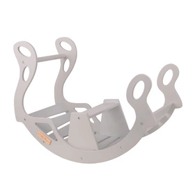 KiddyMoon Bujak dla dzieci WR-001 Zabawka na biegunach, grey