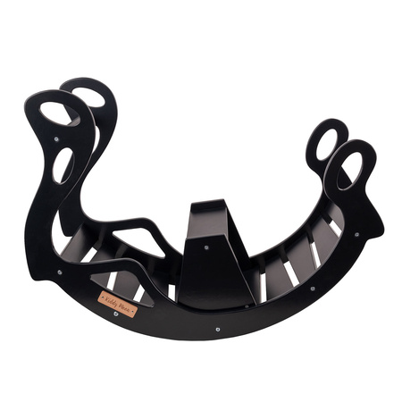 KiddyMoon Bujak dla dzieci WR-001 Zabawka na biegunach, black