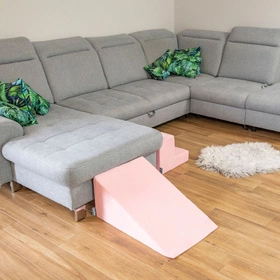 KiddyMoon Piankowy plac zabaw PPZ-221 Zabawka plac zabaw, różowy