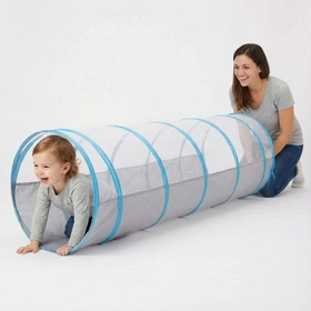 Tunel TT-100X Zabawka tunel, szaro-niebieski