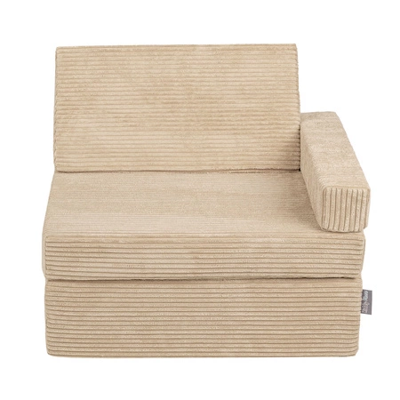 KiddyMoon Fotel KFM-700 Mebel piankowy, beżowy
