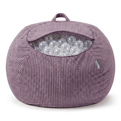 KiddyMoon fotel 2w1 worek na pluszaki