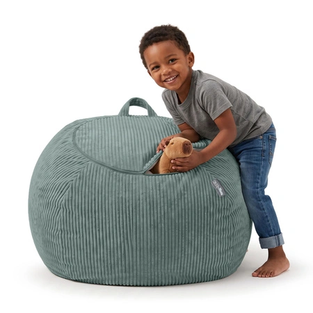 KiddyMoon fotel 2w1 worek na pluszaki