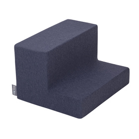 KiddyMoon Piankowy plac zabaw PPZP-OK30D-122 z piłeczkami Zabawka plac zabaw, granatowy: babyblue-niebieski-perła
