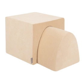 KiddyMoon Piankowy plac zabaw VELVET PPZV-212 Zabawka plac zabaw, beż piasku